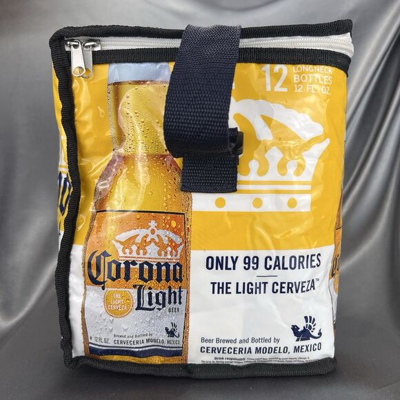 Corona Light Beer Bottles Logo Cooler Bag Picnic Camping Hiking Brewery Mexico‎ - Picture 8 of 14